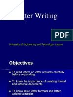 Letter Writing Tips