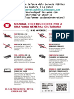 Octaveta Plataforma Vaga Ciutadana VAL