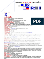 Dictionar Marinăresc ENGLEZ - ROMÂN