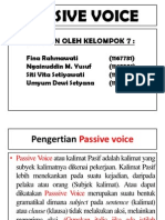 Download Passive Voice Ppt by Dedy Subandowo SN112341670 doc pdf