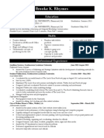 BrookeRhymes Resume