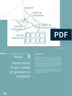 Manual Abastecimiento Agua Potable Por Gravedad Con Tratamiento - Bueno