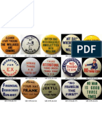 Anti-FDR Campaign Buttons