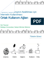 Tuketim Davranisin Azaltilması Icin Internet