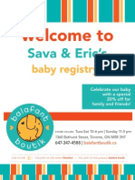 Sava Baby Registry 3