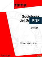 Sociología Del Derecho