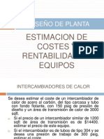 Ejercicio de Costo- Intercambiador de Calor[1]...