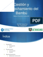 Gestión y Aprovechamiento Del Bambú