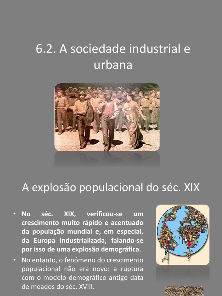 Leia As Afirmações A Seguir Sobre A Sociedade Industrial