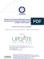 Enfoques de Tratamiento Fisioterapico para La Recuperacion Del Control Postural