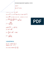 Derivadas de Funciones Exponenciales Y Logartimicas 22-10-12