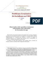 Problemas Economicos Socialismo Na Urss