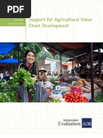 Download Support for Agricultural Value Chain Development by Independent Evaluation at Asian Development Bank SN112389609 doc pdf