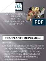 Trasplante de Pulmon