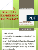 Seminar Tìm Hiểu Regular Expression Trong Java