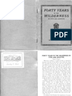 Forty Years in the Wilderness in Type and Antitype - Taylor G. Bunch