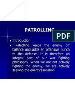 Patrolling
