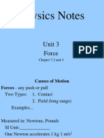Notes - Force