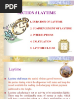 Laytime Calculation | PDF