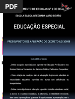 Pressupostos de Aplicação do Decreto-lei 3