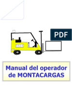 90721947 Manual Del Operador de Montacargas