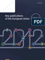 Key Publications of The European Union 2012