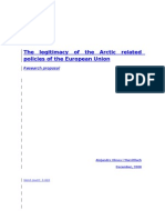 The Legitimacy of The Arctic Related Policies of The European Union