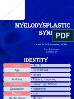 Myelodisplastic Syndrome