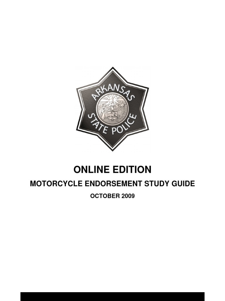 Arkansas Motorcycle Manual Arkansas Motorcycle Handbook PDF