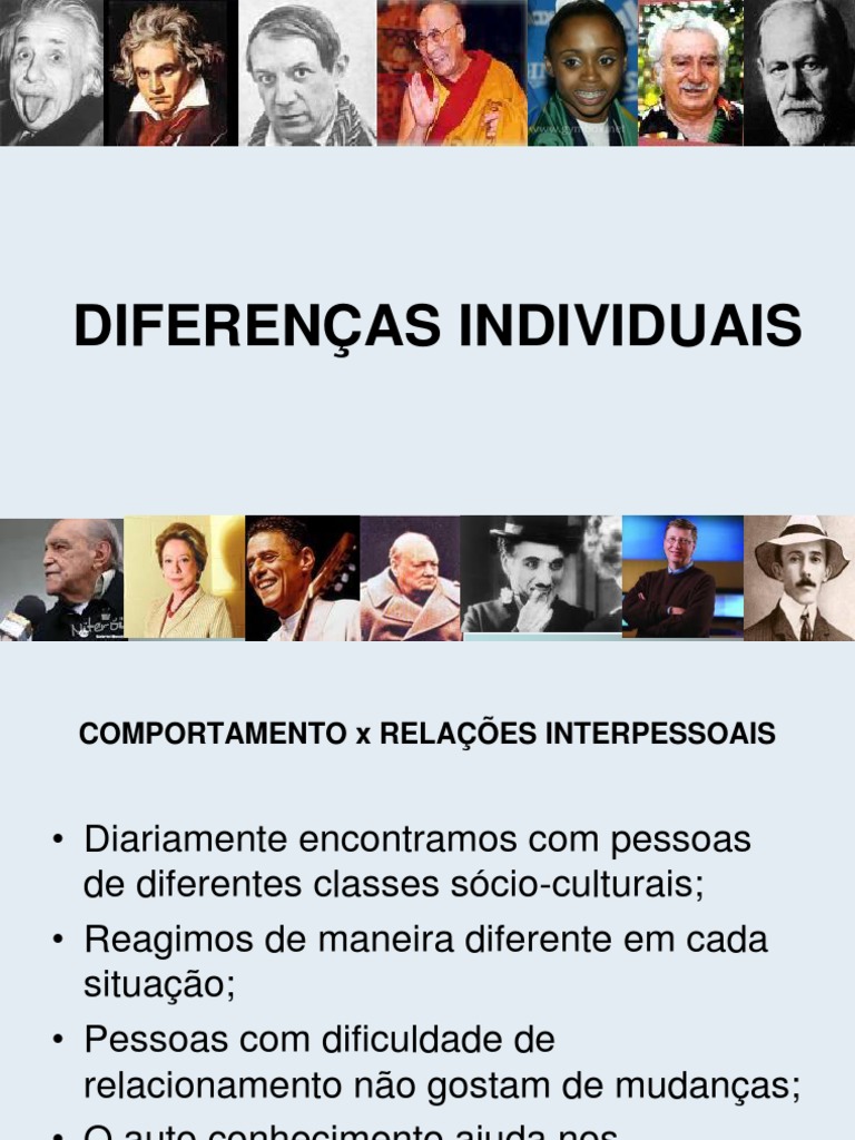 Diferenças Individuais e Personalidade | PDF | Motivação | Motivacional