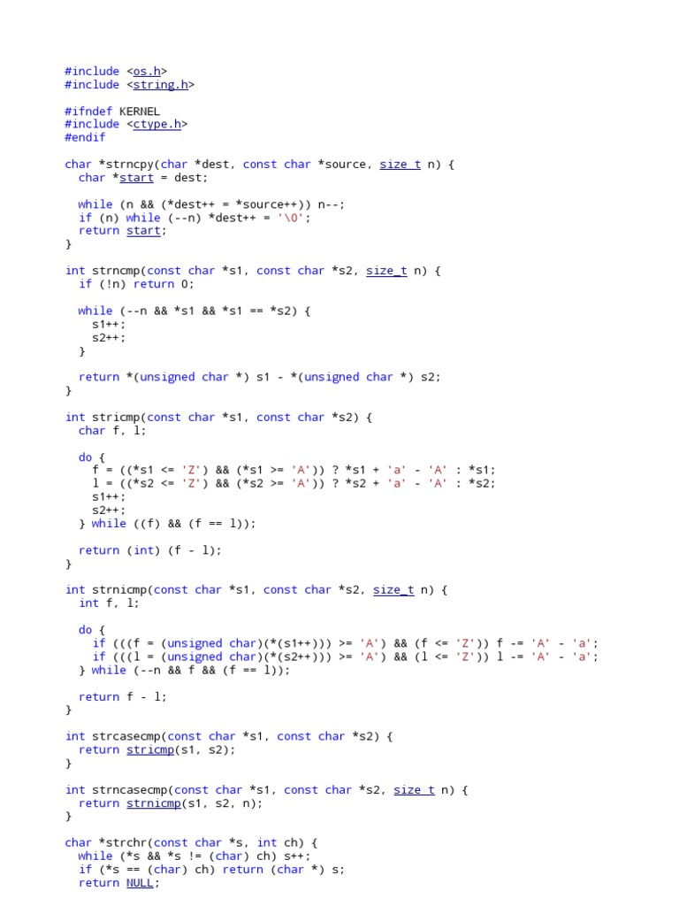 String.c All String Handling Functions (1) Theoretical Computer