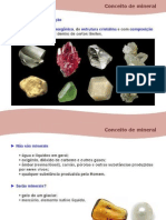 Conceitos de Rocha Mineral Ciclo Das Rochas
