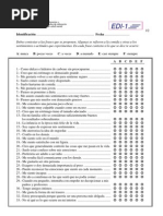 Cuestionario S-EDE-Q: Validación Española | PDF
