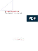 Albert Bandura -Teorias de La Personalidad