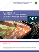 PLAN REGIONAL DE CONSERVACIÓN Y MANEJO DEL MERO DE NASSAU (Epinephelus Striatus), EN EL GOLFO DE HONDURAS E ISLAS DE LA BAHIA