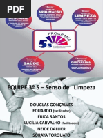 3.º S – Seiso – Senso de Limpeza