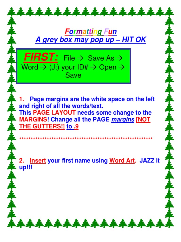 Fixing Grey Box in Word Document | PDF