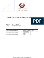 Fadak of Al Zahra PDF