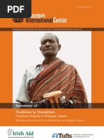 Summary of Tradition in Transition