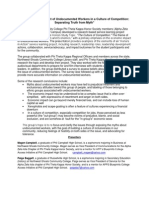 The Economic Impact of Undocumented Workers in a Culture of Competition:
Separating Truth from Myth