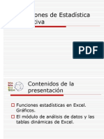 Aplicaciones de Estadística Descriptiva