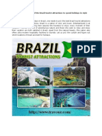 Best Holidays in Brazil Tour Attractions