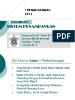 Sistem Penambangan