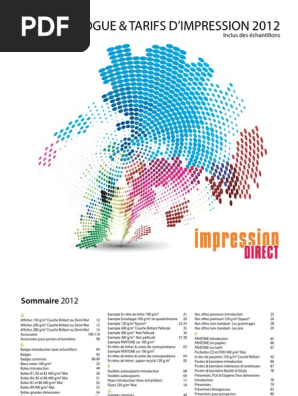 Catalogue 12 Impression Imprimante Informatique