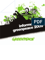 Informe Anual de Greenpeace 2009