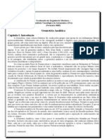 Teoria e Exercícios - Geometria Analítica