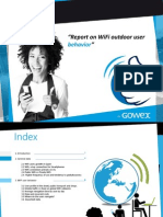 Download Report on WiFi outdoor user behavior by La Vida WiFi SN112553798 doc pdf