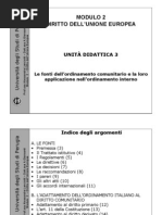 Diritto unione