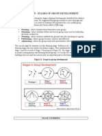 Group Develoment - Tuckman