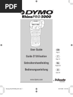 RhinoPRO 5000 Manual